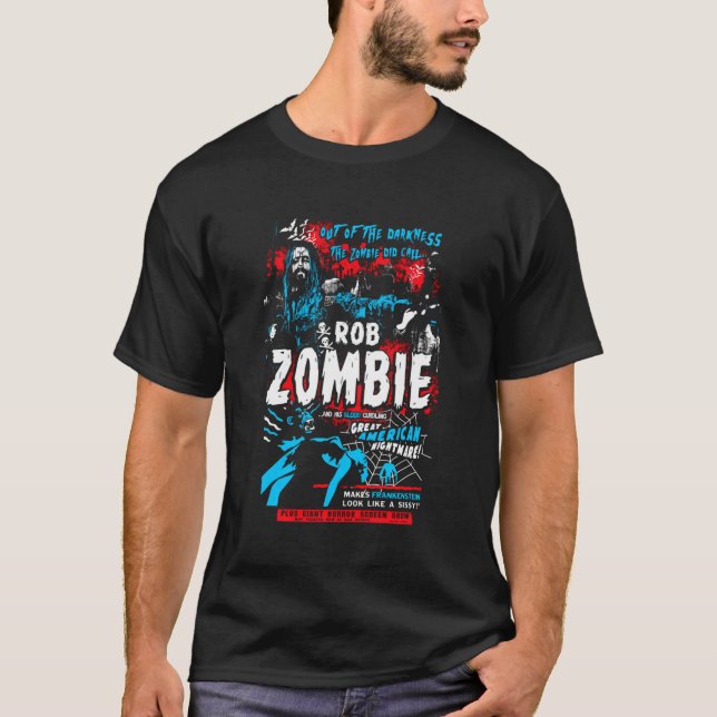 Camiseta Rob Zombie - Chamada Zombie (Frente)