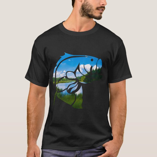 Camiseta Robalo de lago (Frente)