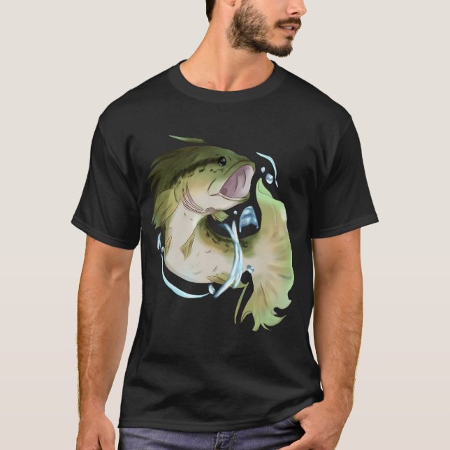 Camiseta Robalo (versão verde) (Frente)