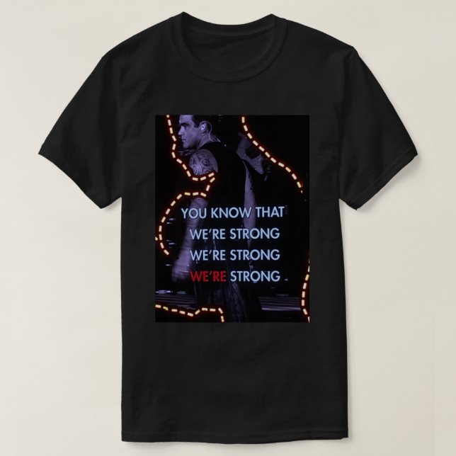 Camiseta Robbie Williams Premium (Frente do Design)