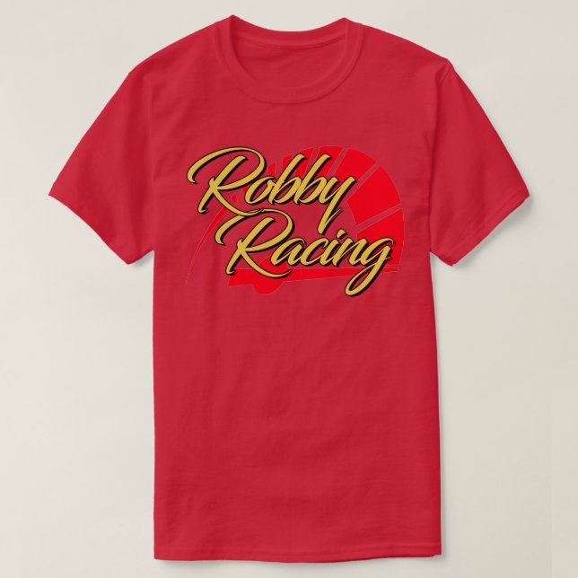 Camiseta Robby T Drag Racing (Frente do Design)
