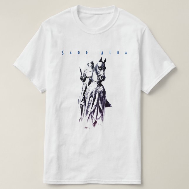 Camiseta Robert a independência do Scottish de Bruce (Frente do Design)