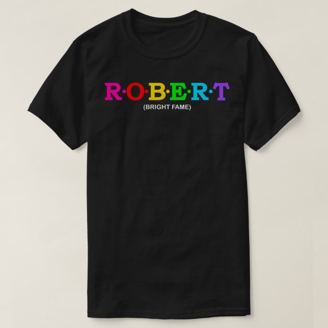 Camiseta Robert Bright Fame (Frente do Design)