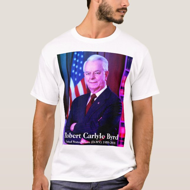 Camiseta Robert C. Byrd, senador Democrática de West (Frente)