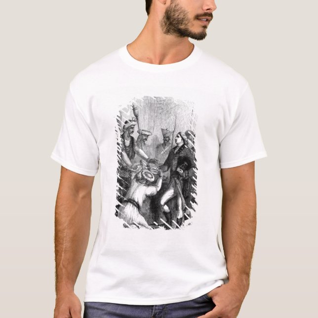Camiseta Robert Clive que recebe o "Diwani" de Bengal (Frente)
