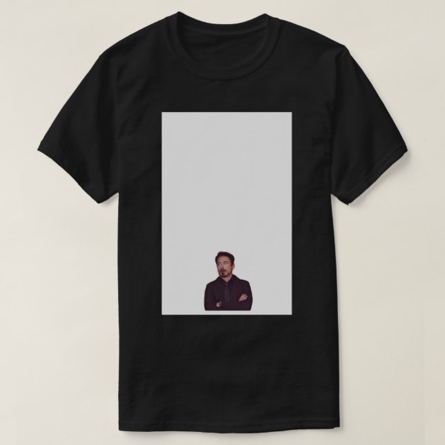 Camiseta robert downey jr eye roll capas de iphone (Frente do Design)