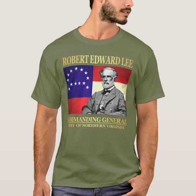 Camiseta Robert E Lee (Comandante Geral) (Frente)
