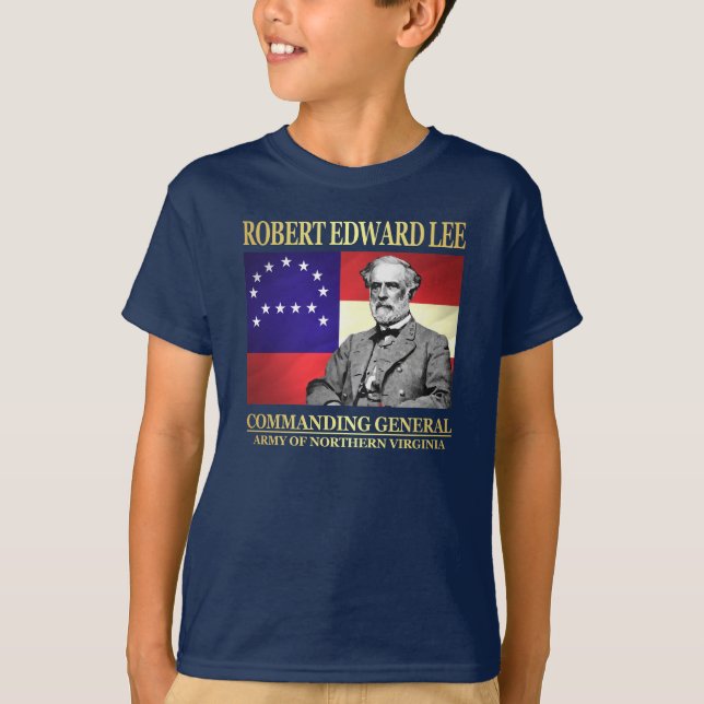 Camiseta Robert E Lee (Comandante Geral) (Frente)