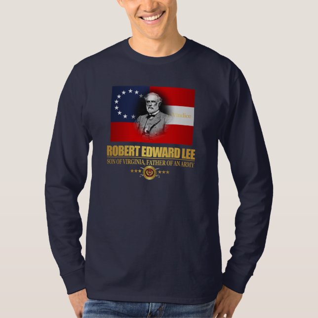 Camiseta Robert E Lee (Patriota do Sul) (Frente)