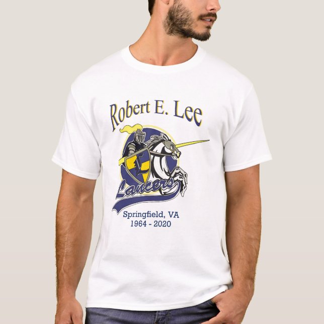 Camiseta Robert E. Lee Segundo grau Lancers T-shirt (Frente)