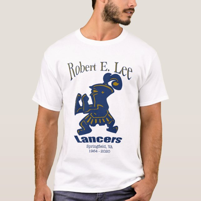 Camiseta Robert E. Lee Segundo grau Lancers T-shirt (Frente)