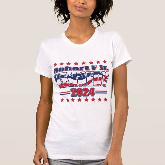 Camiseta Robert F Kennedy JR Para Presidente (Frente)