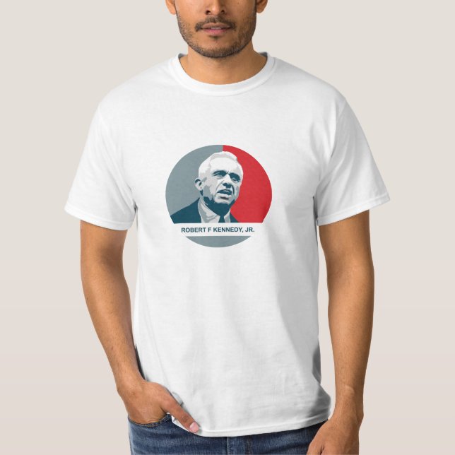 Camiseta Robert F Kennedy Jr - RFK para o Presidente 2024 (Frente)