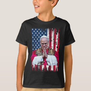 Camiseta Robert Francis Impede o Papa da América