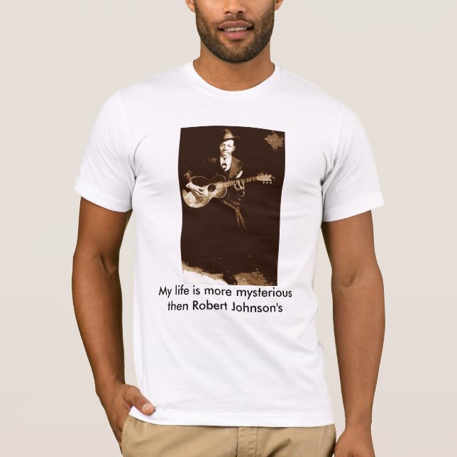 Camiseta Robert-Johnson_sm, minha vida é um t mais (Frente)