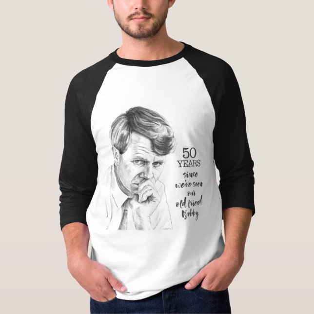 Camiseta Robert Kennedy, 50 anos (Frente)