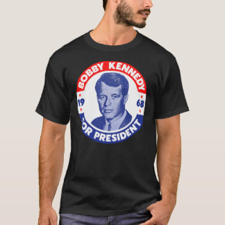 Camiseta Robert Kennedy para o Presidente Vote Bobby em 196