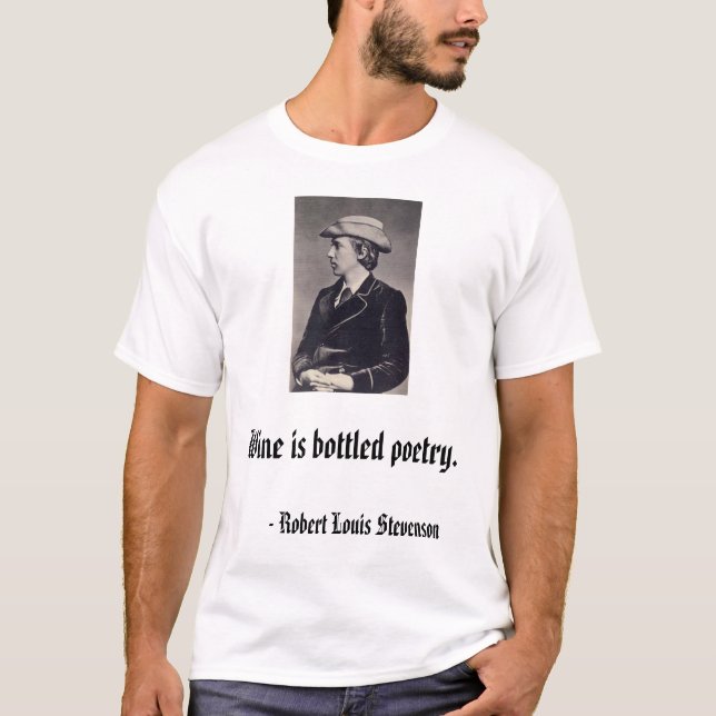 Camiseta Robert Louis Stevenson,         - Robert Louis… (Frente)