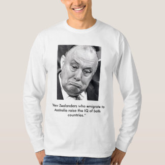 Camiseta Robert Muldoon, "Zealanders novo que emigra…
