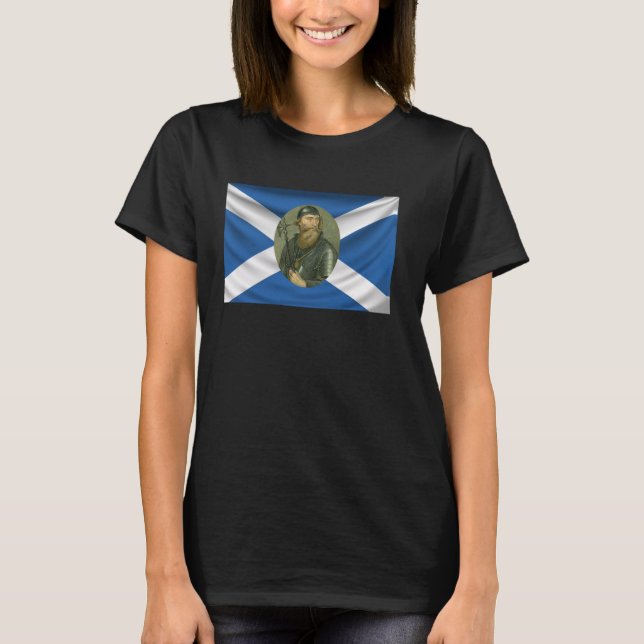 Camiseta Robert o Bruce King da Escócia no The Scottish (Frente)