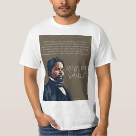Camiseta Robert Smalls - Números na História Americana