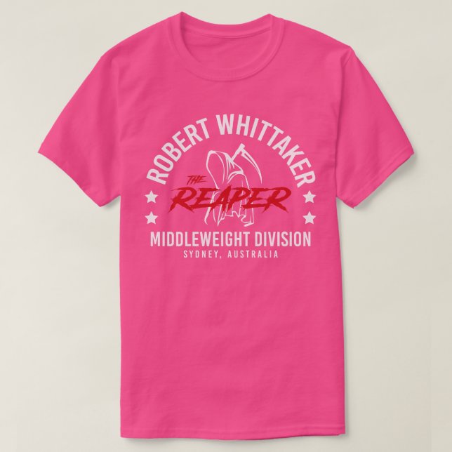 Camiseta Robert Whittaker (Frente do Design)