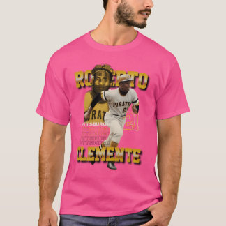 Camiseta Roberto Clemente No.21 Pittsburgh Fan Jersey