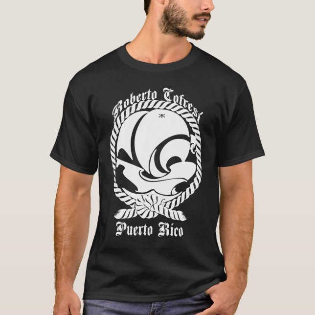 Camiseta Roberto Cofresí Pirata Puertorriqueño (Frente)