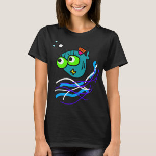 Camiseta Roberto, o peixe que ama bolhas