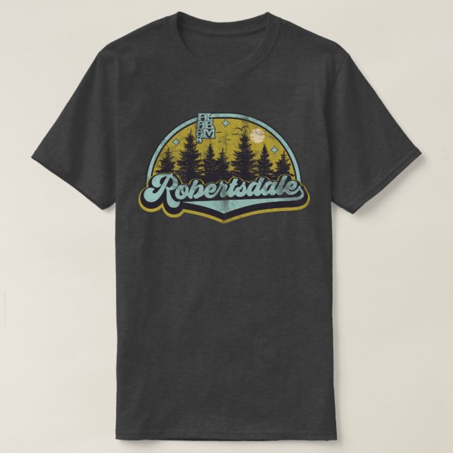 Camiseta Robertsdale, Alabama (Frente do Design)