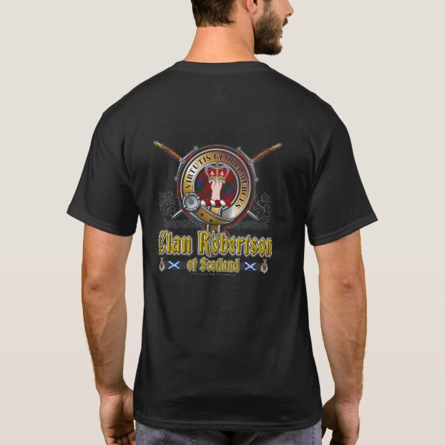 Camiseta Robertson Clan Crachá (Verso)