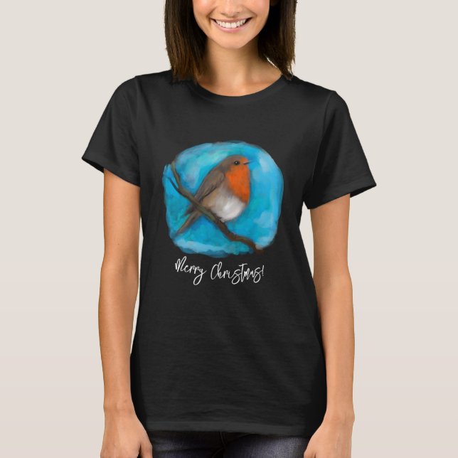 Camiseta Robin bird T-Shirt (Frente)