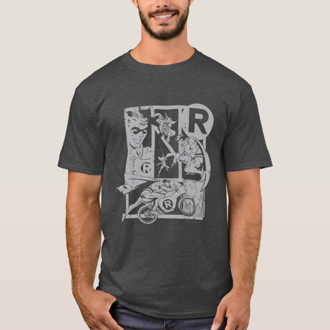Camiseta Robin - Cinza Picto (Frente)