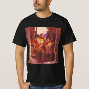 Camiseta Robin Hood e Seus Homens Alegres Vintage por NC Wy