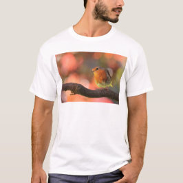 Camiseta Robin num ramo