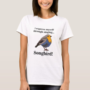 Camiseta Robin Redbreast Songbird