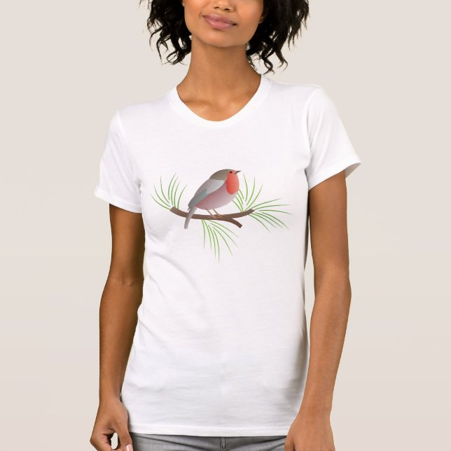 Camiseta Robin Redbreast T-shirts (Frente)
