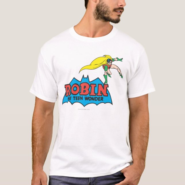 Camiseta Robin The Teen Wonder (Frente)