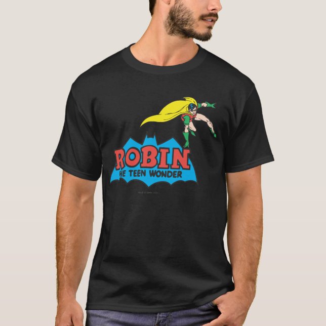 Camiseta Robin The Teen Wonder (Frente)