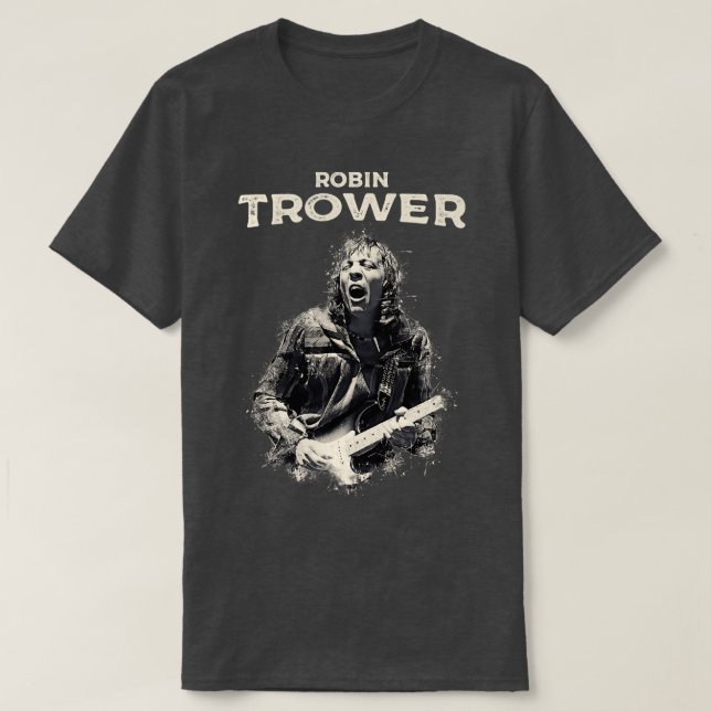 Camiseta Robin Trower (Frente do Design)
