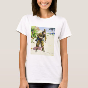 Camiseta Robinson Crusoe, das "espreitadelas no passado",