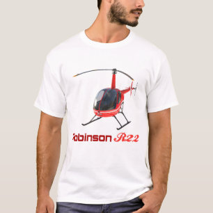 Camiseta Robinson R22 Helicóptero r22