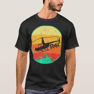 Camiseta Robinson R44 Helicopter Helo Aviation Aviator Pilo