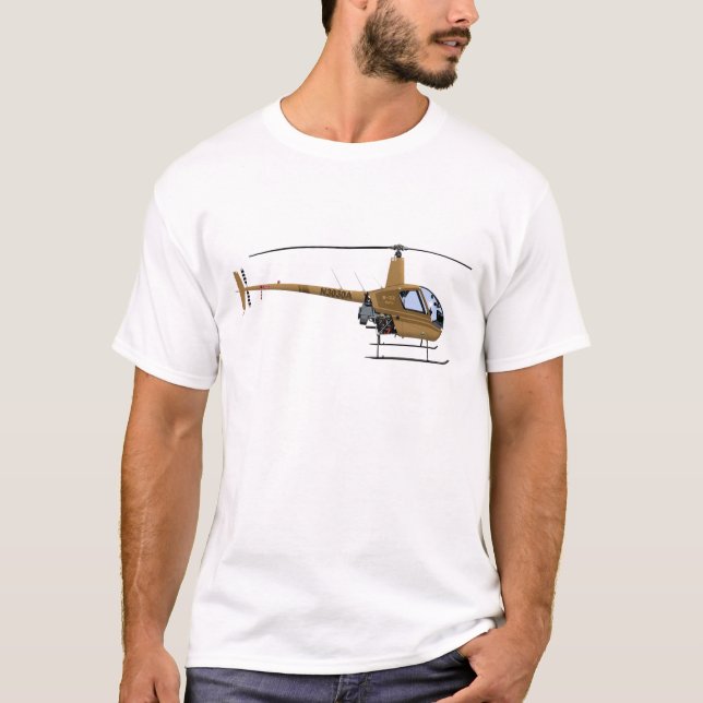 Camiseta Robinson R-22 N3030A (Frente)