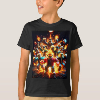 Camiseta Roblox fire