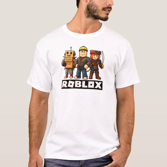 Camiseta Roblox Gamer (Frente)