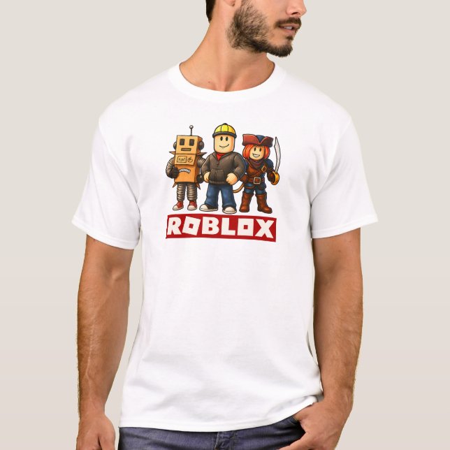 Camiseta Roblox Gamer (Frente)