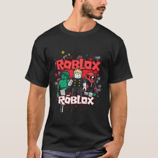 Camiseta Roblox – Mundo de Blocos Neon