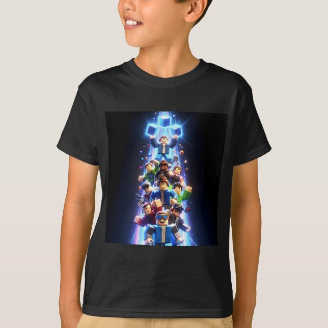 Camiseta Roblox Vertical Ascent Stack (Frente)