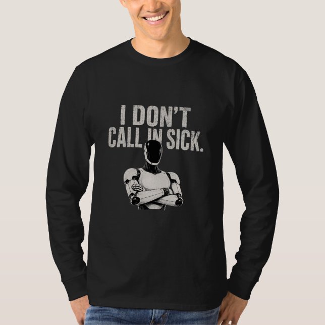 Camiseta Robô AI Humanóide (Frente)